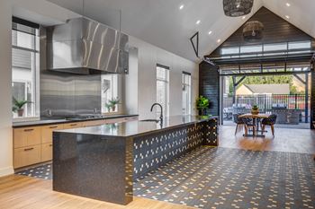 Clubhouse kitchen